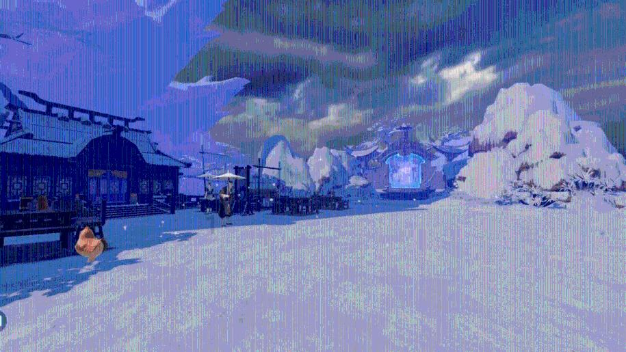 冬雨后金山，腊梅热烈开